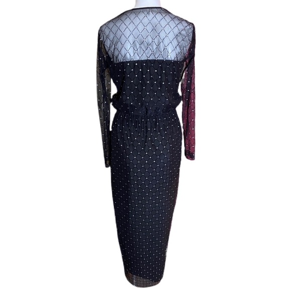 Amanda Uprichard Revolve Yesinia Dress Diamond Mesh - Picture 8 of 12